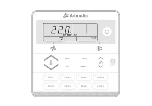 Actron Air LR7-1W 7 Day Wall Controller | White