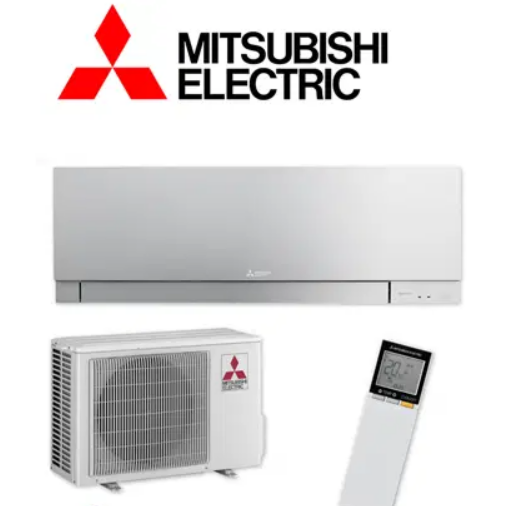 Mitsubishi Electric MSZEF50VGSKIT 4.8kW EF Series Split System | Silver