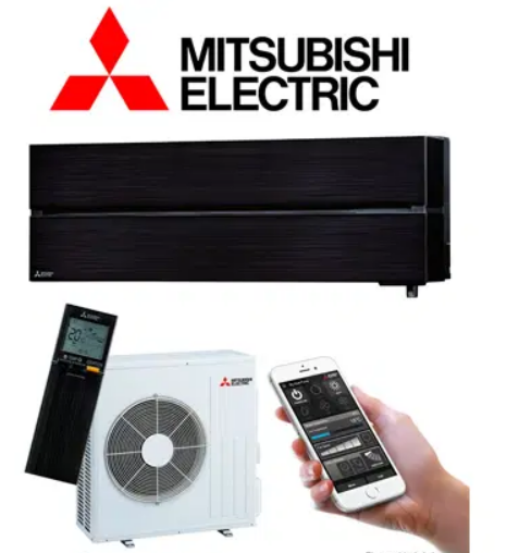 MITSUBISHI ELECTRIC MSZLN35VG2BKIT 3.5kW Black Reverse Cycle Split System Air Conditioner
