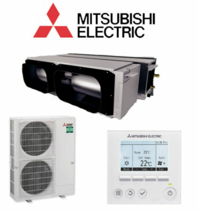MITSUBISHI ELECTRIC PEAM125HAAYKIT 12.5 kW Ducted Air Conditioner System 3 Phase