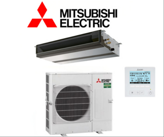 MITSUBISHI ELECTRIC PEAD-M140JAADR1.TH / PUZ-ZM140YKA-A.TH 14kW Ducted Air Conditioner System 3 Phase