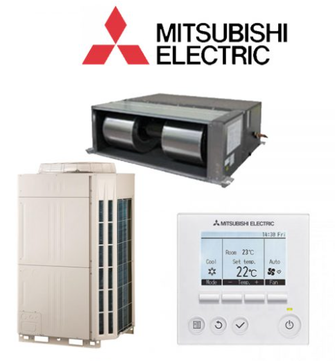 MITSUBISHI ELECTRIC PEARP250YKIT 22.0kW Ducted Air Conditioner System 3 Phase